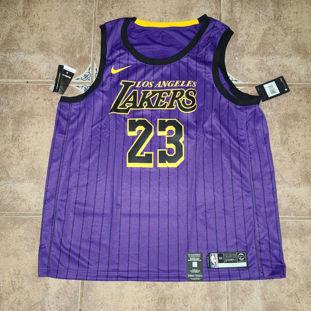 Nike Los Angeles Lakers City Edition James Swingma